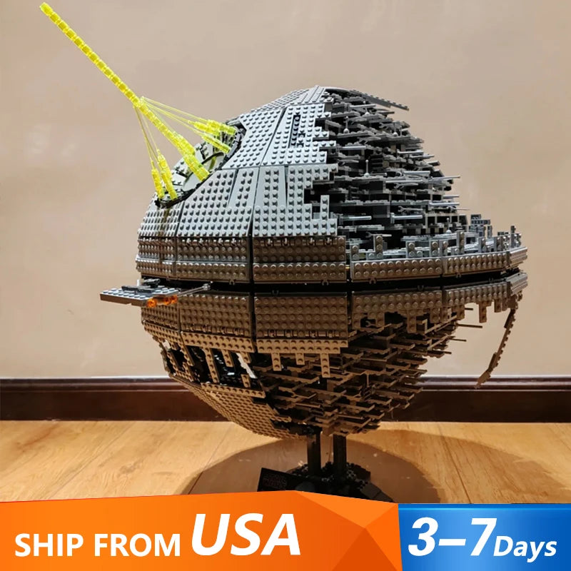 Movie Game Platform Death Star II Space Ds-2 Model 3449 PCS Building Blocks Toys Bricks Toys Birthday Gift for Adults and Kids