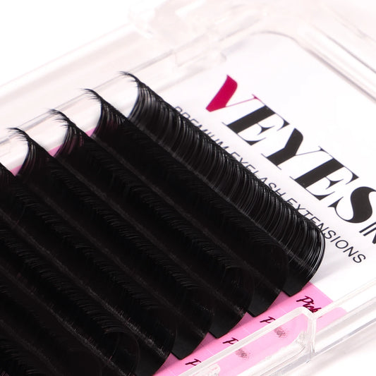 Veyes Inc Individual Eyelash Extensions Faux Mink Lashes 0.05mm Veyelash Professionals Classic Soft Natural Lash Bulk Wholesale