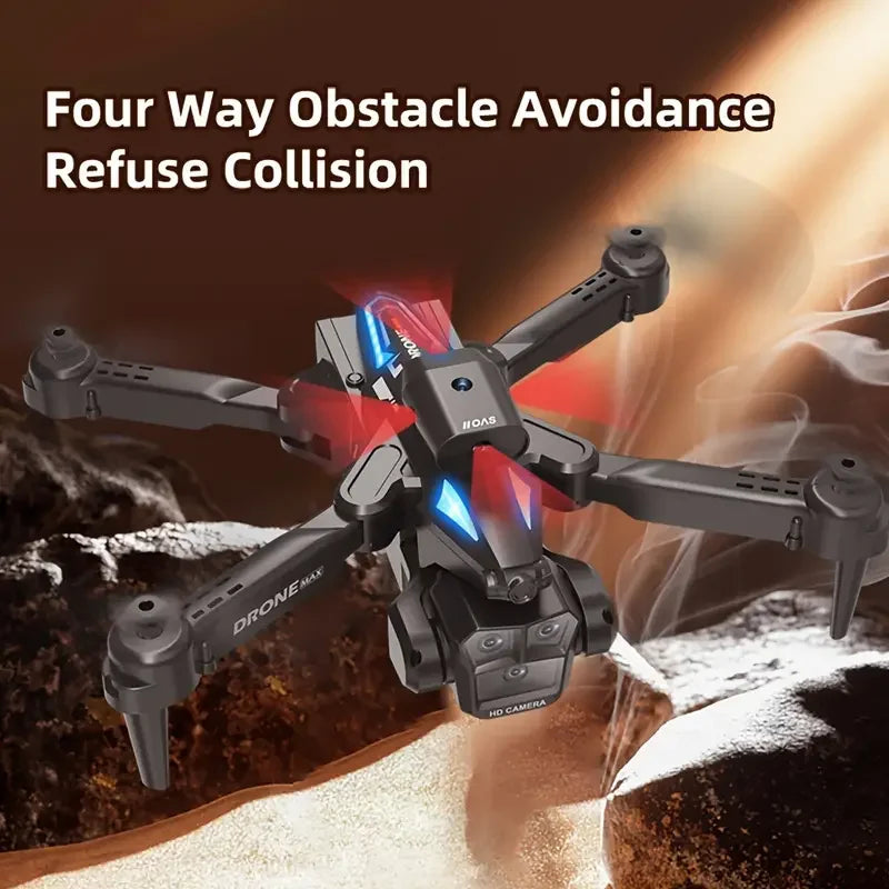 C10 RC Drone 4K Professional Three Camera HD Obstacle Avoidance Dron Wifi FPV Quadcopter Remote Control Aircraft Helicopter Toys