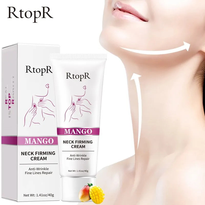 RtopR Neck Firming Wrinkle Remover Cream Rejuvenation Firming Skin Whitening Moisturizing Shape Beauty Neck Skin Care Products