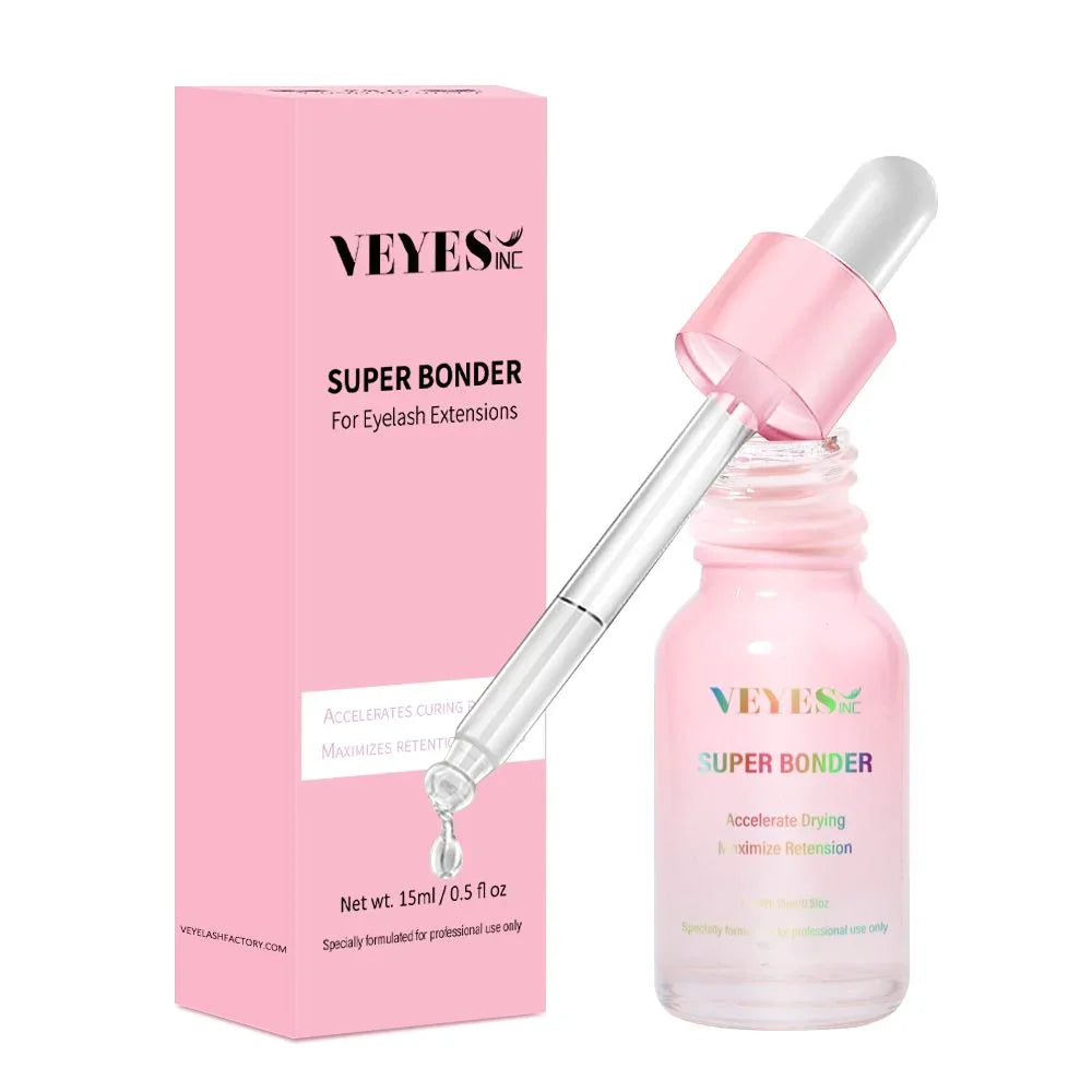 Veyes Inc 15ml Lashes Super Bonder Fixing Agent For Eyelash Extensions Veyelash Primer For Glue Adhesive Help Quick Desiccant