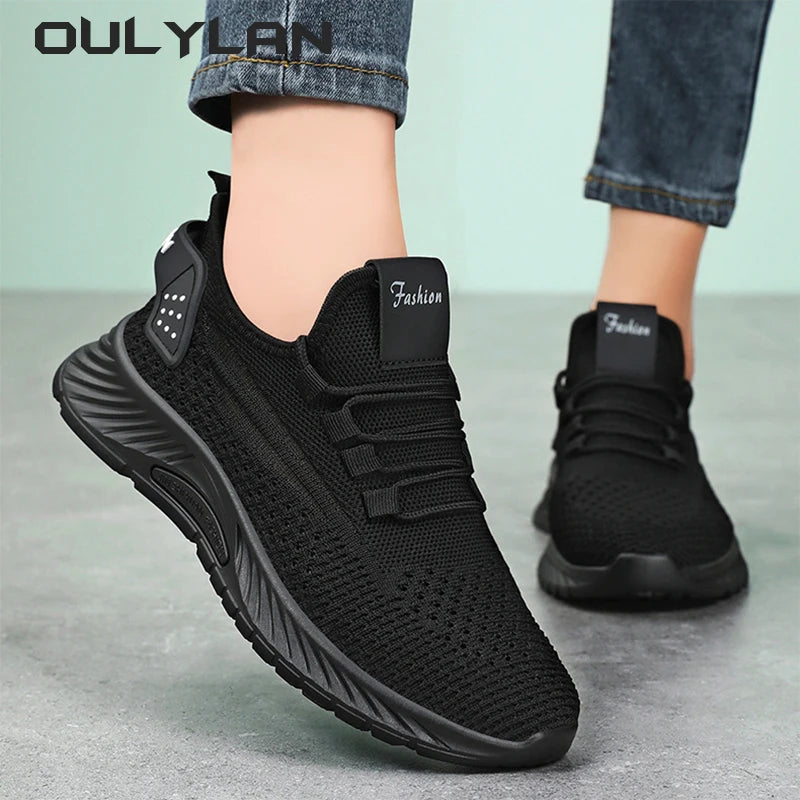 Fashion Lightweight Women Casual Shoes for Summer Autumn Outdoor Sports Sneakers Female Breathable Shoes Large Size 36~41