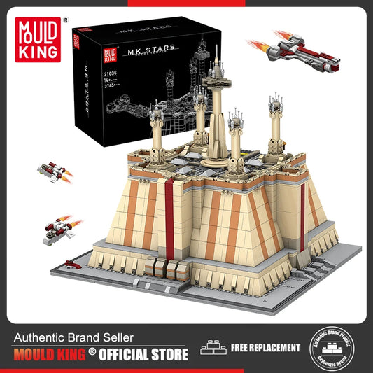 MOULD KING 21036 Toys for Boys The Star Jedi Temple Building Model Blocks Bricks Christmas Gifts for Kids Imperial Palace