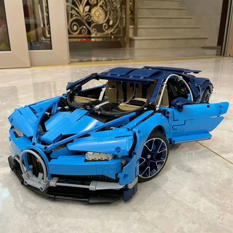 City Bugatties Speed Super Car Sportcar Technology Same As 42083 Building Blocks Model Toys Birthday Gifts for Children DIY