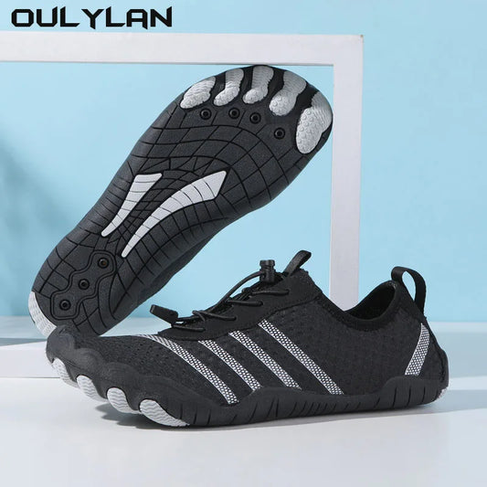 Oulylan Quick Dry Barefoot Upstream Hiking Wading Sneakers Swimming Climbing Shoes Water Shoes Men Women Beach Aqua Shoes