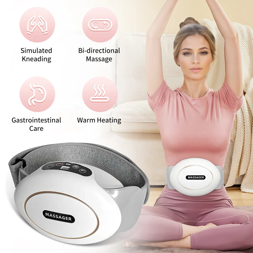 Automatic Abdominal Massager Electric Stomach Massager for Flattening Belly Multiple-use for Waist Abdomen Back Neck Leg 3 Modes