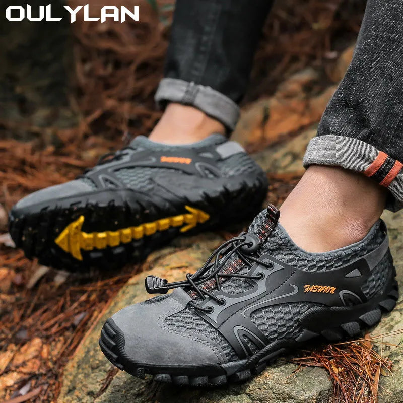 Summer Outdoor Non-slip Hiking Shoes Men Breathable Beach Wading Shoes Training Sneakers Caminhadas Trekking Shoes for Women