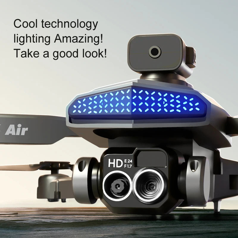 2024 New D6 Drone HD Professional High-Definition Dual Camera Five-Sided Obstacle Avoidance Light Flow ESC Quadcopter Toy