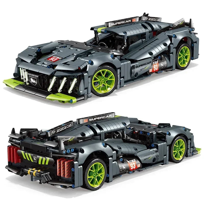 Technical 9×8 Speed Car 1:14 Building Blocks 42156 Racing Vehicle Assemble Bricks Toys Gifts For Kids Boy Send A Friend 1280PCS