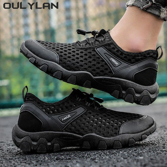 Men Women Hiking Shoes Quick Drying Water Shoes Beach Aqua Shoes for Water Sport Boating Fishing Hiking Barefoot Sneakers