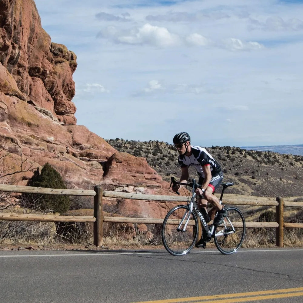 Forcella Endurance Aluminum Road Bike, Carbon Fork, Shimano Claris R2000, 24 Speeds, Aero Wheels