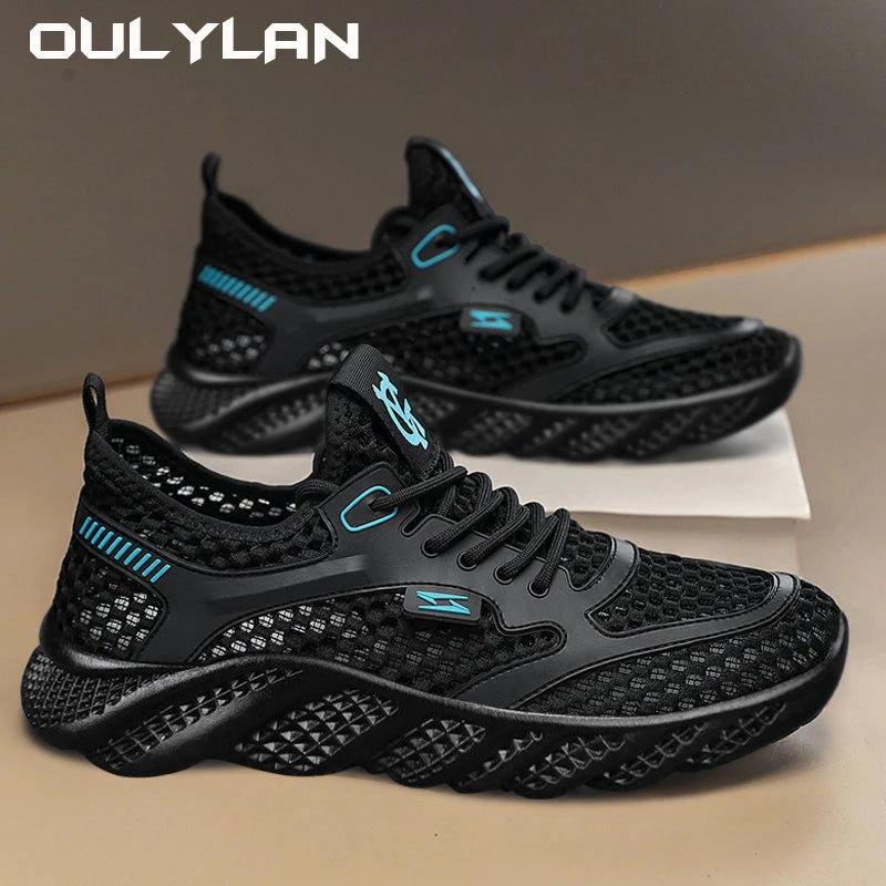 Summer Sports Lightweight Shoe Running Walking Gym Shoes Men Women Knit Sneakers Fashion Breathable Athletic