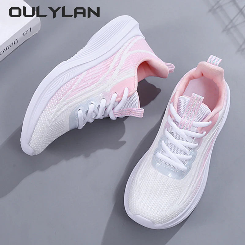 Outdoor Sports Breathable Sneakers Women's Shoes New Fashion Casual Shoe Lightweight Mesh Shoes for Women Running Shoes