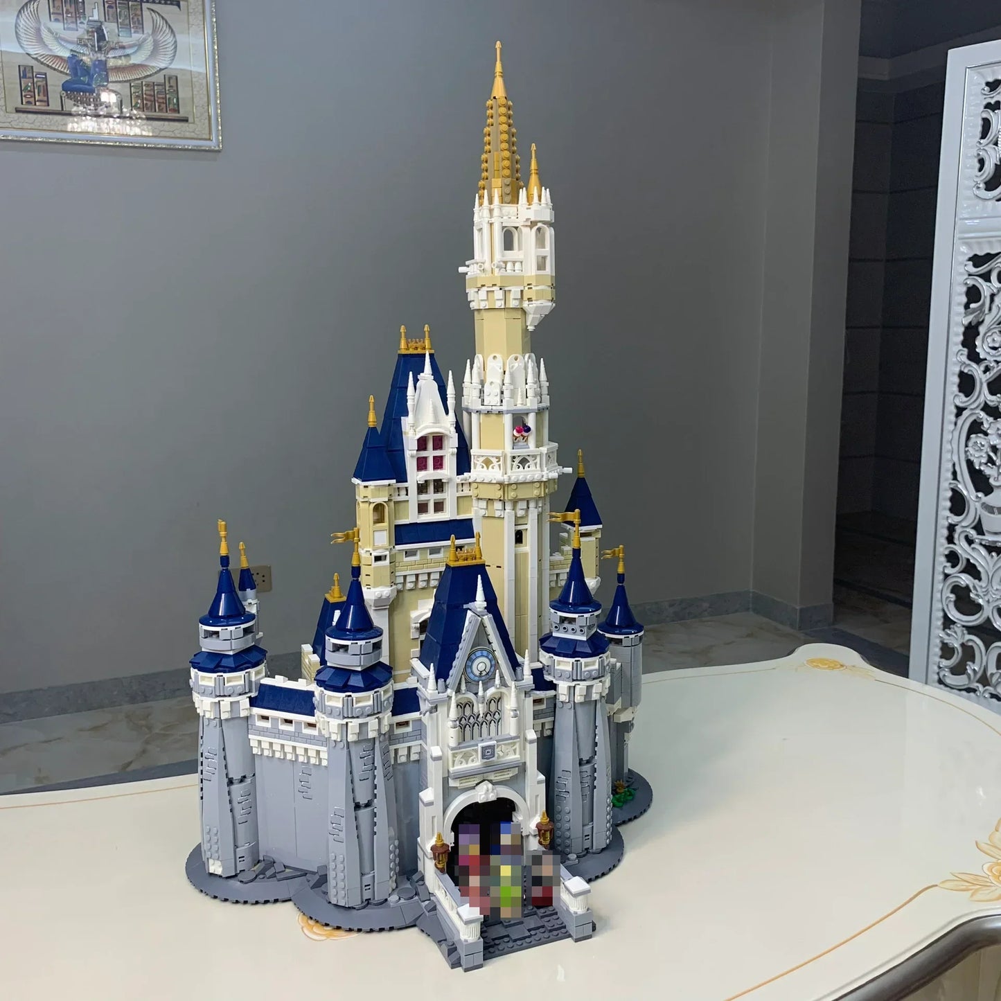 Princess Fantastic Castle House Buildings Sets, City Apartment Model Modular Buildings Blocks Gift for Adults Gift Kids 4080 PCS