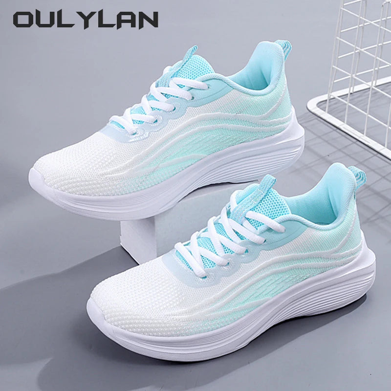 Outdoor Sports Breathable Sneakers Women's Shoes New Fashion Casual Shoe Lightweight Mesh Shoes for Women Running Shoes