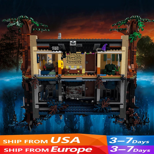 Movie MOC Strange Stories Things The Upside Down Model 2287PCS Building Blocks Brick Puzzle Toys for Children Birthday Gift