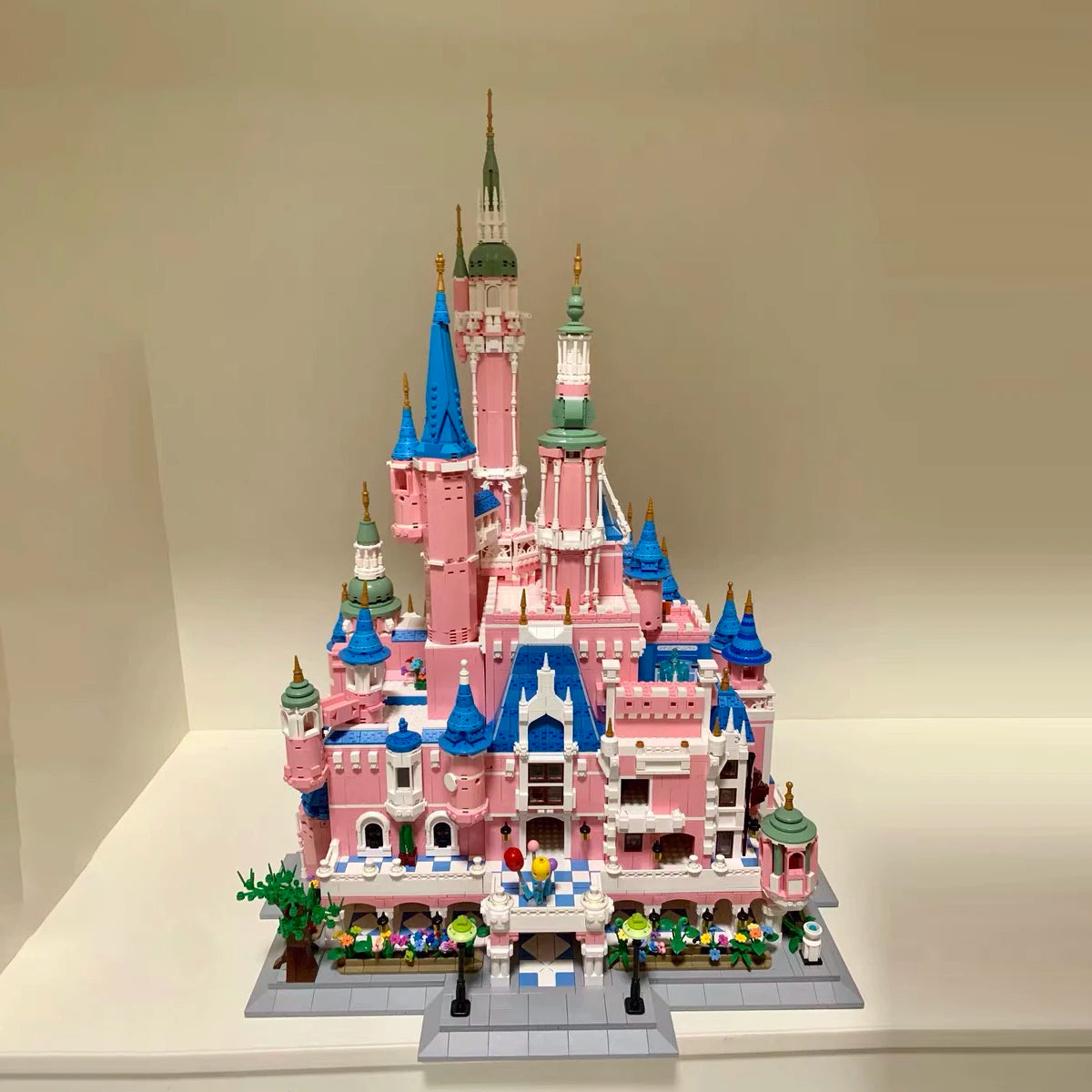 Creative Expert MOC Panlos 613003 Pink Princess Dream Castle Model 9963PCS Building Blocks Brick Puzzle Toys for Adult Kids Gift