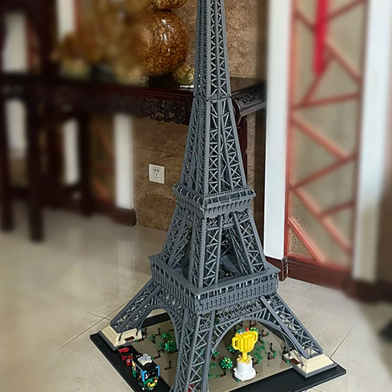 Creative Expert  MOC Eiffel Tower Model 10001PCS Building Blocks Brick Puzzle Toys Collection Gift for Adults and Kids Birthday