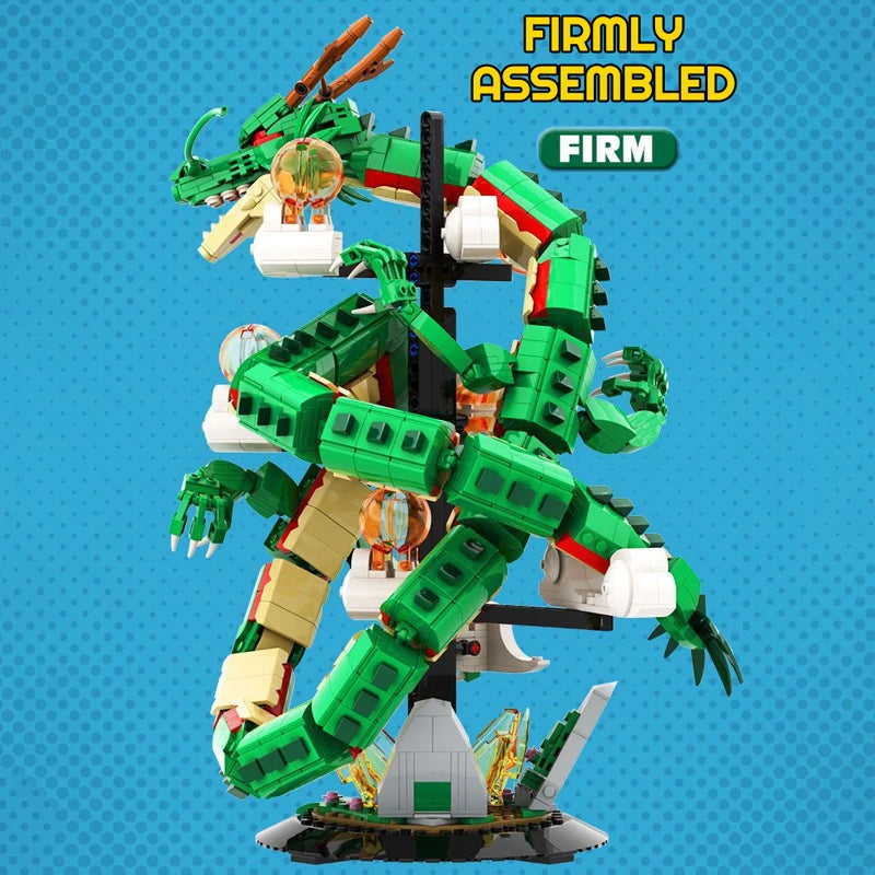 Movie Game MOC DK5007 Divine Dragon Ball Model 1826PCS Building Blocks Brick Puzzle Toys for Children Boys Adult Kids Gift