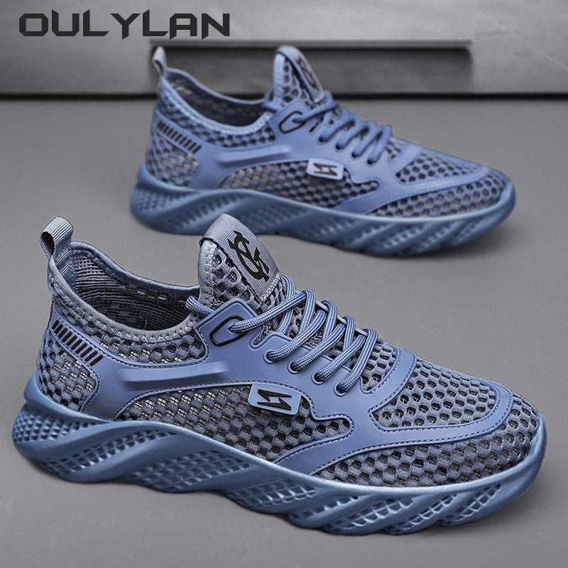 2024 NEW Running Walking Gym Shoes Men Women Knit Summer Sports Lightweight Shoe Sneakers Fashion Breathable Athletic