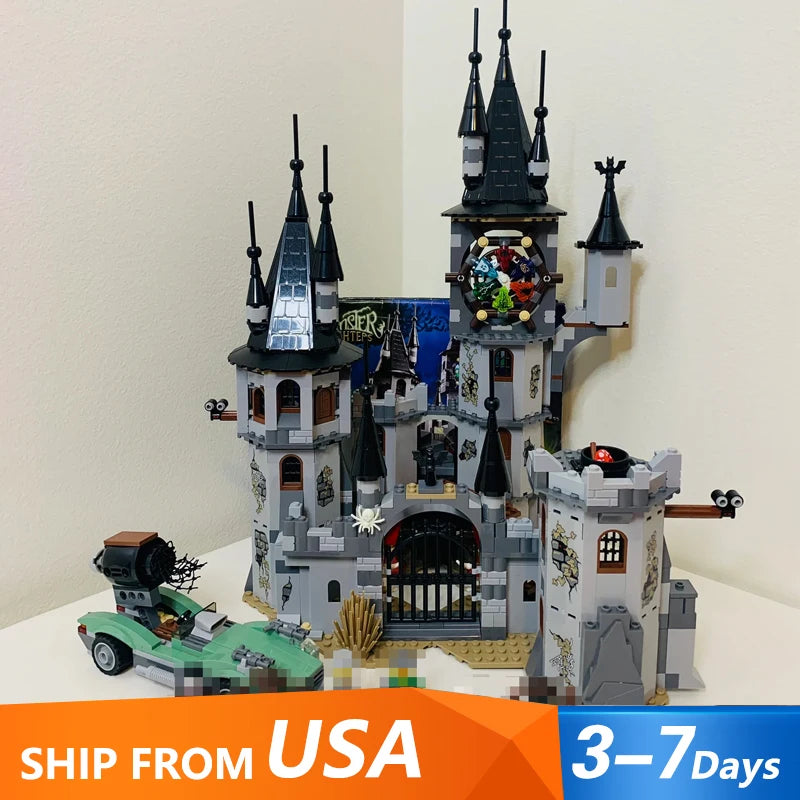 Creative Expert MOC 9468 Monster Fighters Vampyre Castle Model 949PCS Building Blocks Brick Puzzle Toys for Kids Birthday Gift