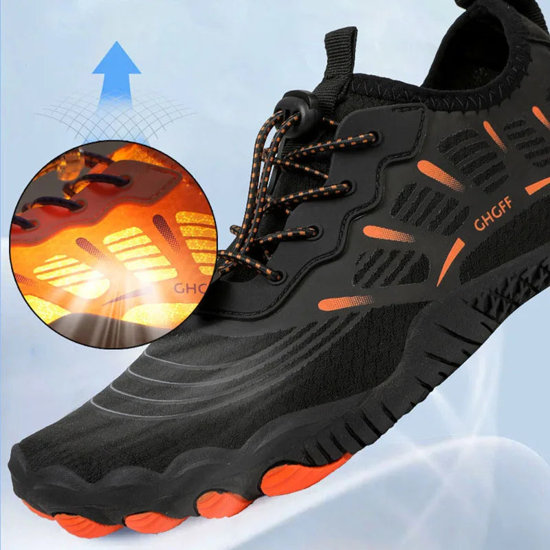 Man Climbing Shoes Barefoot Trail Shoes Barefoot Shoes for Men Casual Ladies Women Hiking Water Shoes Aquatic Sneaker Shoe