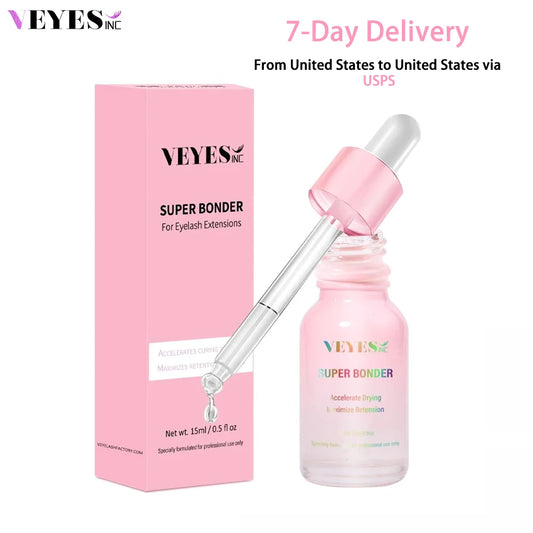 Veyes Inc 15ml Lashes Super Bonder Fixing Agent For Eyelash Extensions Veyelash Primer For Glue Adhesive Help Quick Desiccant