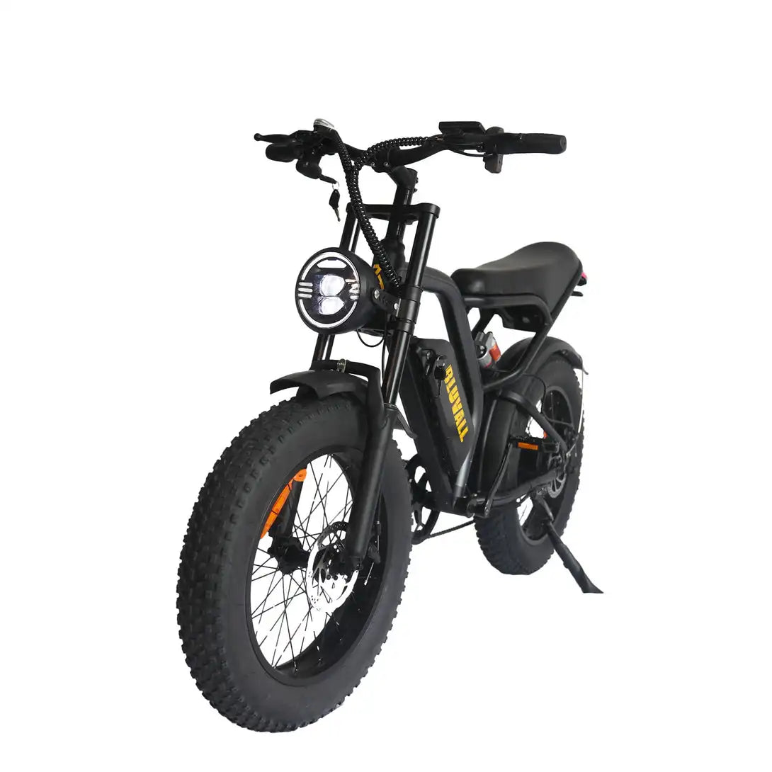 BLUVALL K6 Electric Bike for Adults 1200W 30MPH,48V 20/23AH, 20 in Fat Tire Ebike 20 in Fat Tire Ebike