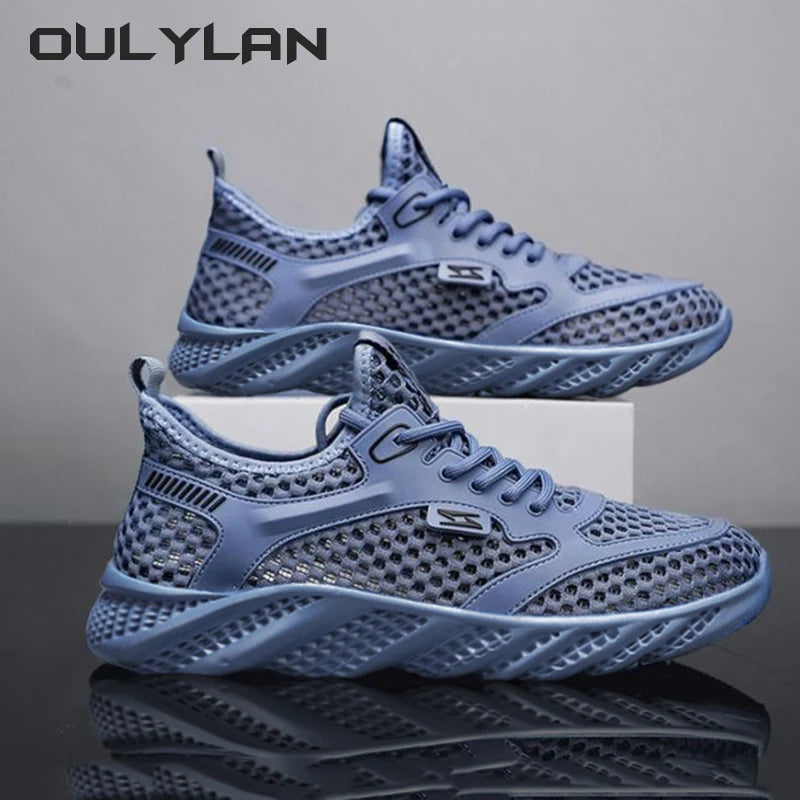 2024 NEW Running Walking Gym Shoes Men Women Knit Summer Sports Lightweight Shoe Sneakers Fashion Breathable Athletic