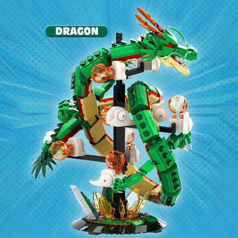 Movie Game MOC DK5007 Divine Dragon Ball Model 1826PCS Building Blocks Brick Puzzle Toys for Children Boys Adult Kids Gift