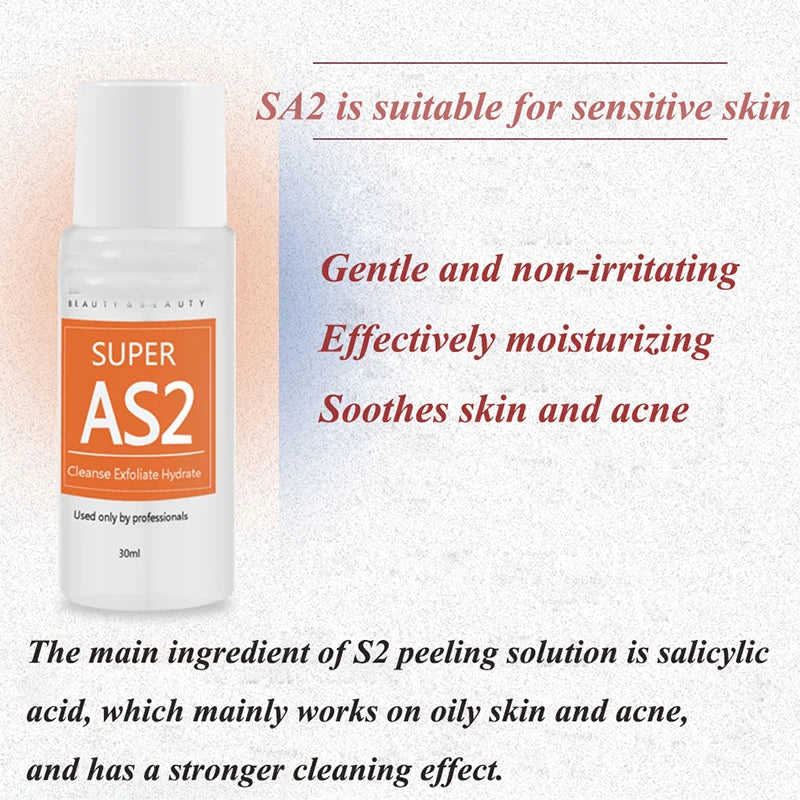 Skincare Face Serum Aqua Peel Concentrated Solution 30ml Aqua Facial Serum AS1 SA2 AO3 Facial Cleansing Acen Remove Moisturizing