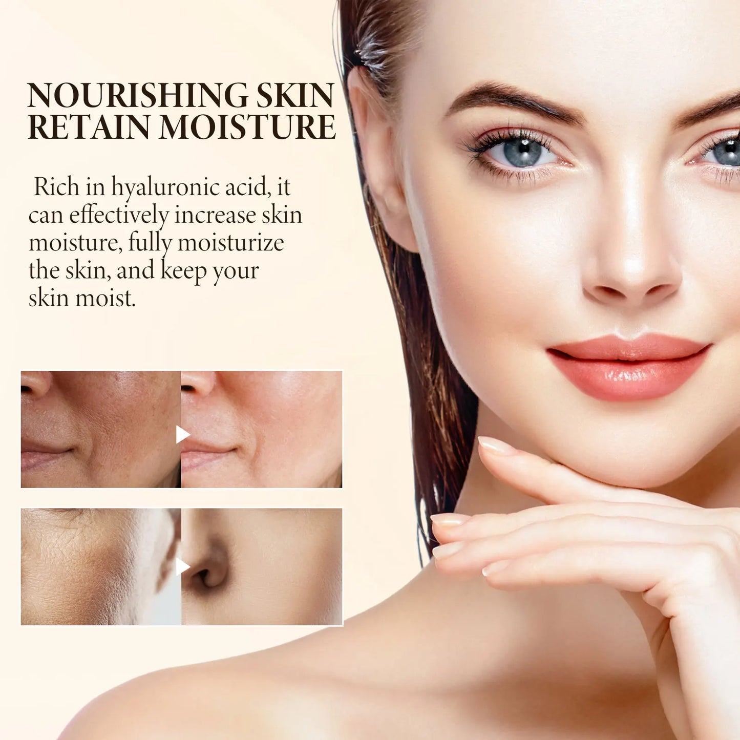 Retinol anti-aging cream moisturizing anti-wrinkle collagen hyaluronic acid cream skin care cosmetics 50 ml