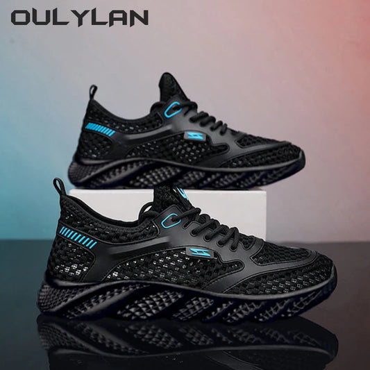 Summer Sports Lightweight Shoe Running Walking Gym Shoes Men Women Knit Sneakers Fashion Breathable Athletic