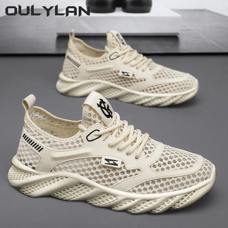 Summer Sports Lightweight Shoe Running Walking Gym Shoes Men Women Knit Sneakers Fashion Breathable Athletic