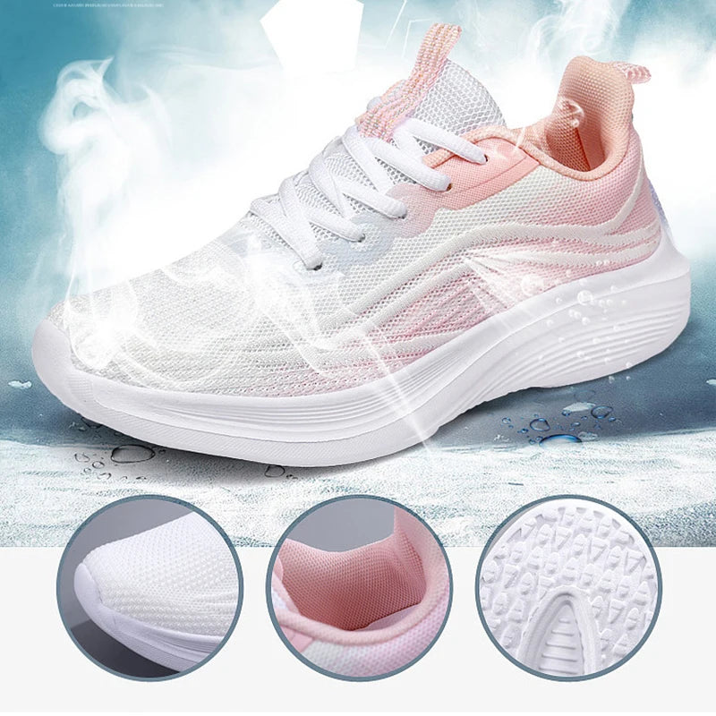 Fashion Women's Shoes New Outdoor Sports Breathable Sneakers Casual Shoe Lightweight Mesh Shoes for Women Running Shoes