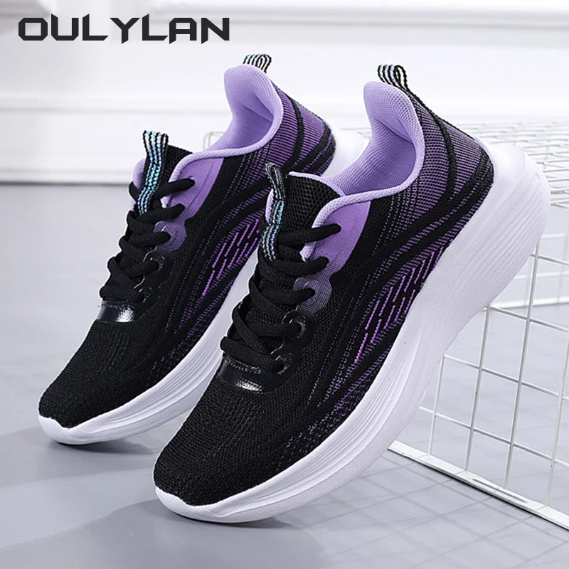 Fashion Women's Shoes New Outdoor Sports Breathable Sneakers Casual Shoe Lightweight Mesh Shoes for Women Running Shoes