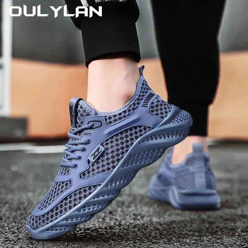 2024 NEW Running Walking Gym Shoes Men Women Knit Summer Sports Lightweight Shoe Sneakers Fashion Breathable Athletic