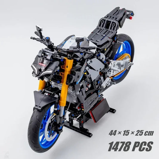 NEW Technical 42159 MT-10 SP Racing Motorcycle Advanced Building Blocks Kit Model Speed Motorbike Bricks Toys Gifts For Children