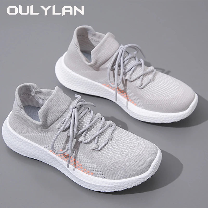 NEW Sports Shoes Casual 2024 Summer Running Shoes Mesh Breathable Couple Running Shoes Fitness Men's and Women's Shoe