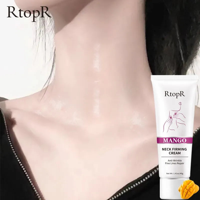 RtopR Neck Firming Wrinkle Remover Cream Rejuvenation Firming Skin Whitening Moisturizing Shape Beauty Neck Skin Care Products