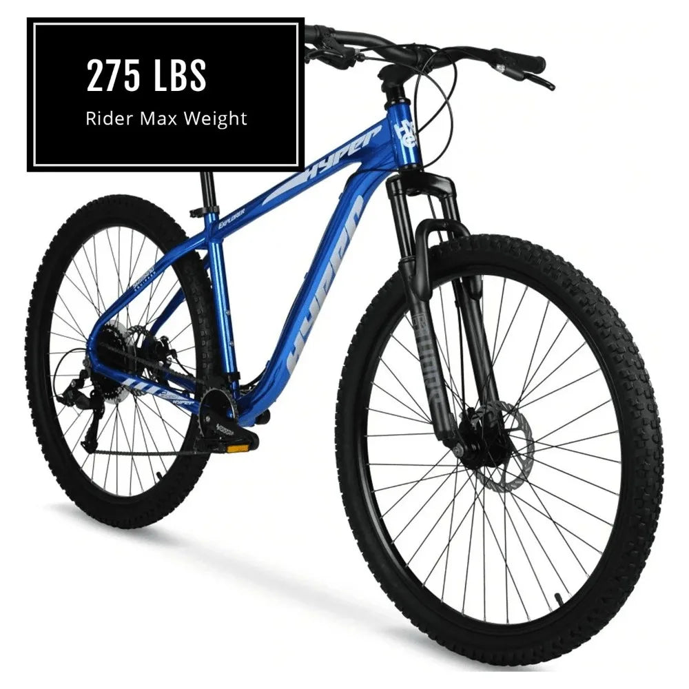 2024 New  Men's 29" Explorer Mountain Bike, Hard Tail, Blue