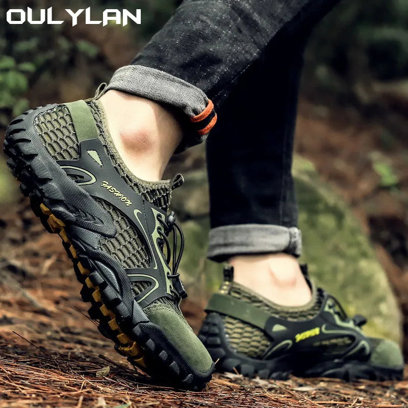 Summer Outdoor Non-slip Hiking Shoes Men Breathable Beach Wading Shoes Training Sneakers Caminhadas Trekking Shoes for Women