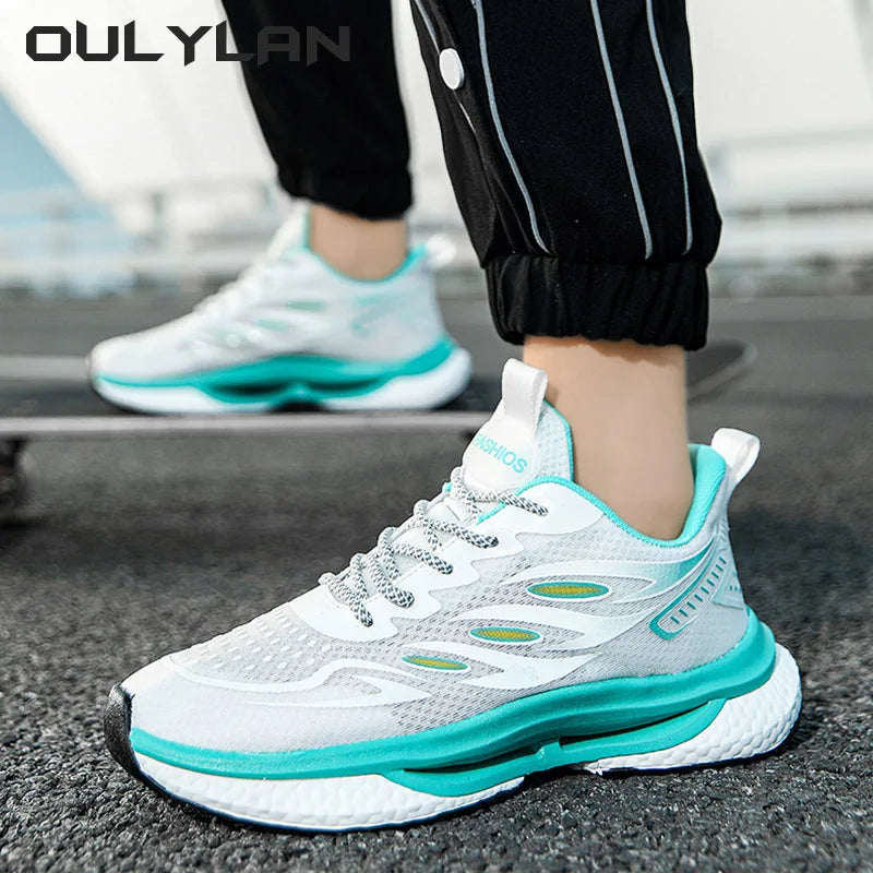 Fashion Professional Running Shoes For Men Lightweight Breathable Mesh Soft Sneakers Women Outdoor Sports Tennis Walking Shoes