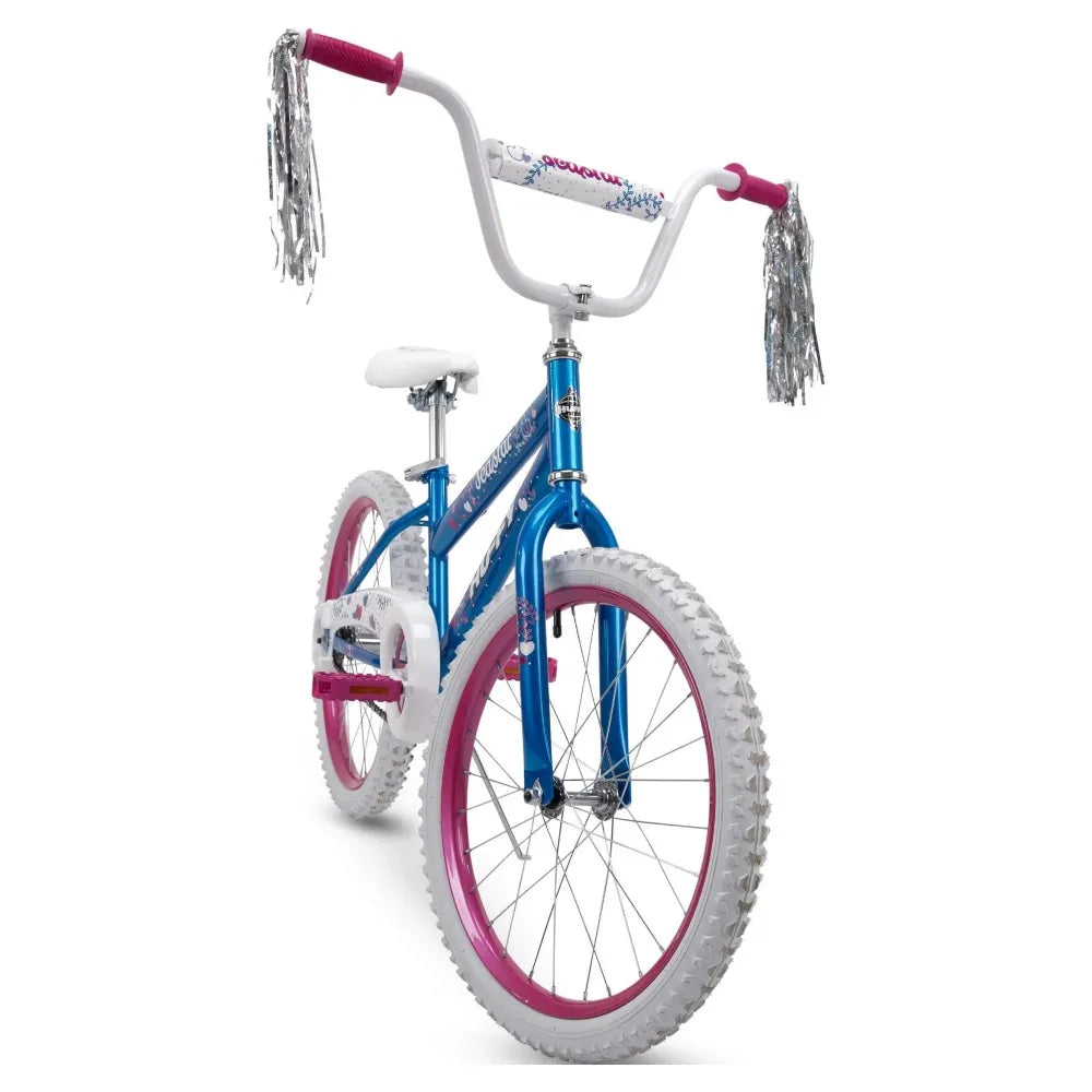 2024 New 20 in. Sea Star Kids Bike for Girls Ages 5 and Up, Child, Blue and Pink