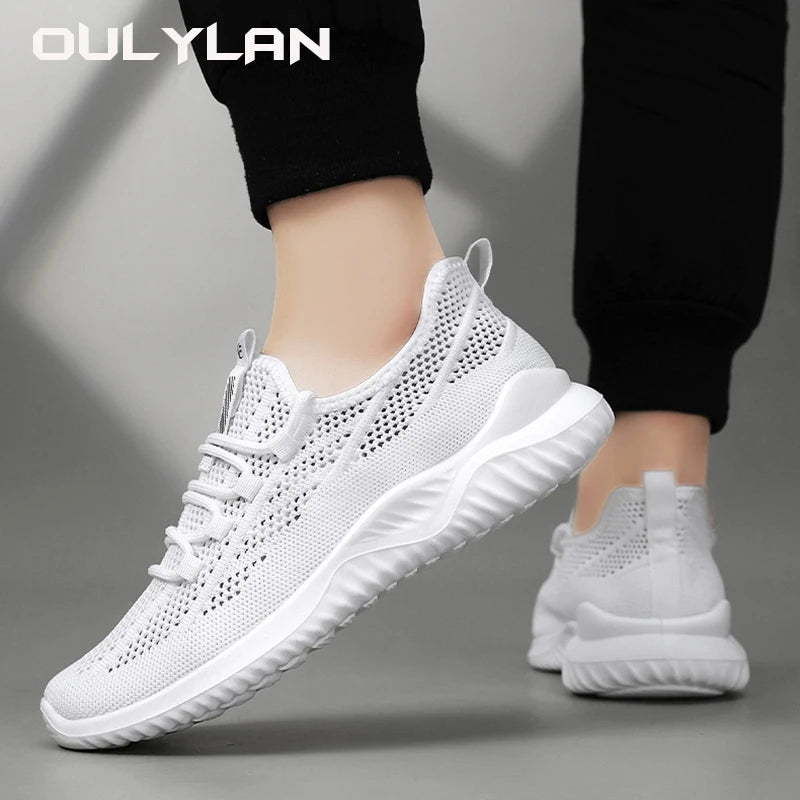 2024 Fashion Running Shoes for Women Spring Casual Breathable Sneakers Lace up  Sports Shoes for Female Large Size 36-41