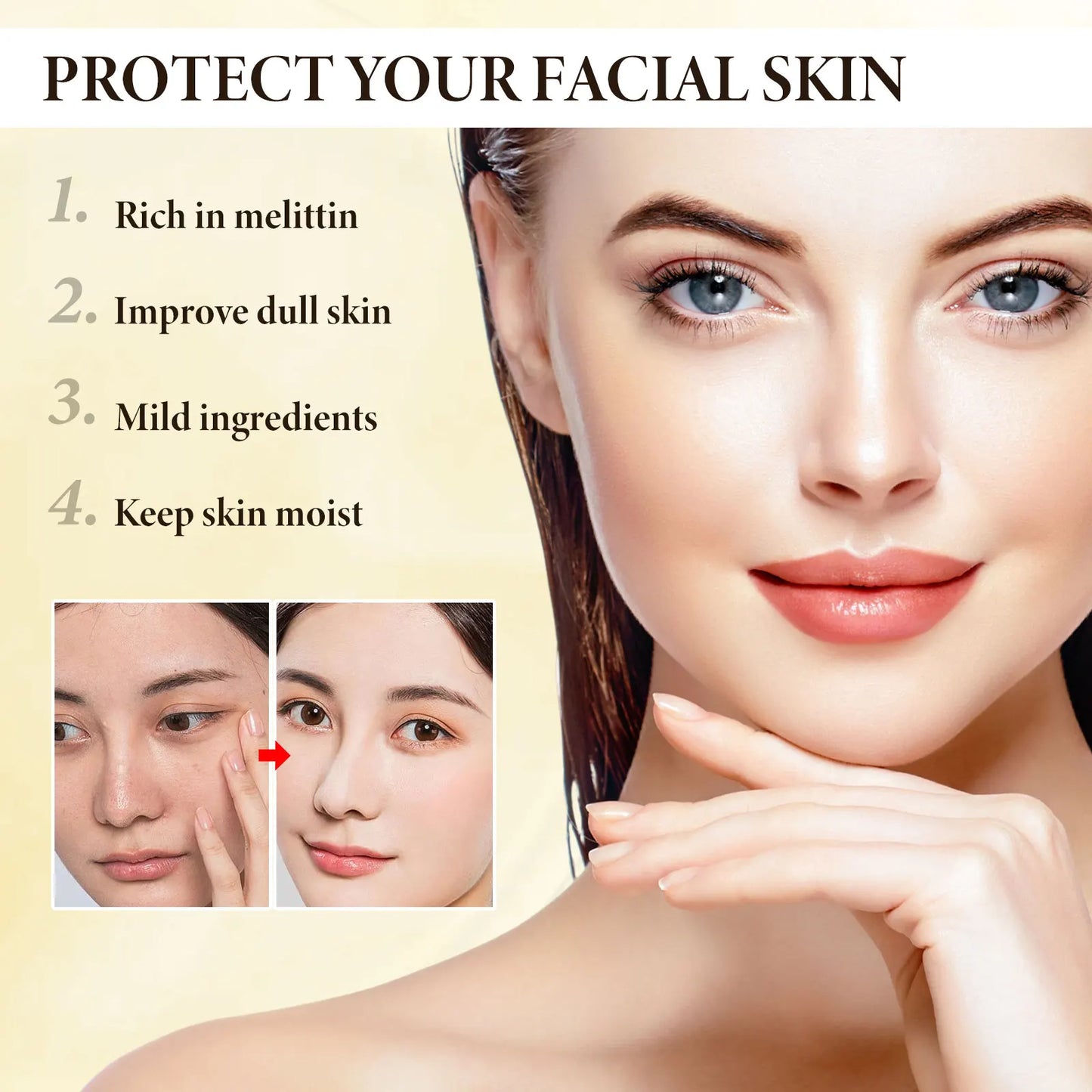 Retinol anti-aging cream moisturizing anti-wrinkle collagen hyaluronic acid cream skin care cosmetics 50 ml