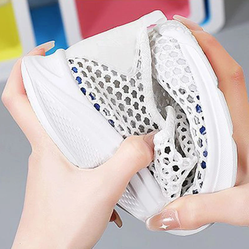 Lightweight Shoe Women's Shoes Summer Breathable Thin Mesh Casual Shoes Soft Soled Sneakers Beach Creek Tracing Shoes